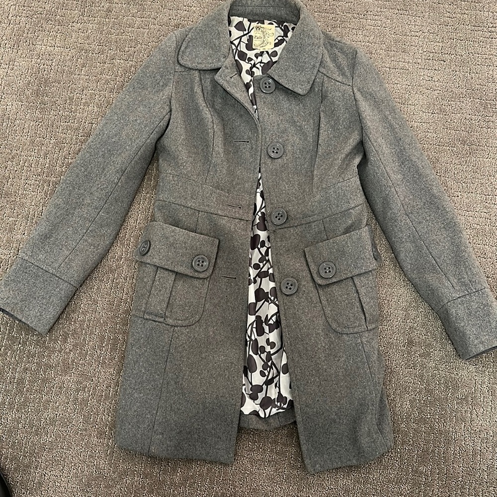 Long Grey Dress Jacket